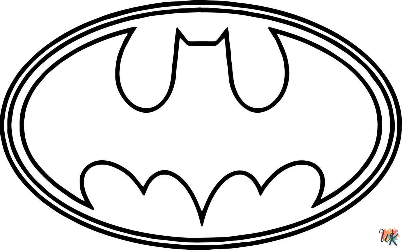 Dibujos para Colorear Batman 39