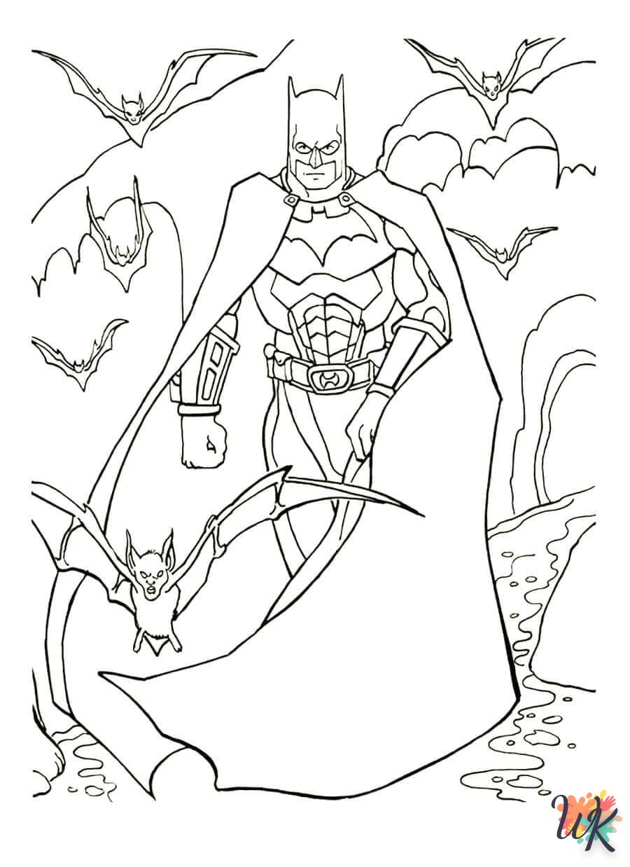 Dibujos para Colorear Batman 4