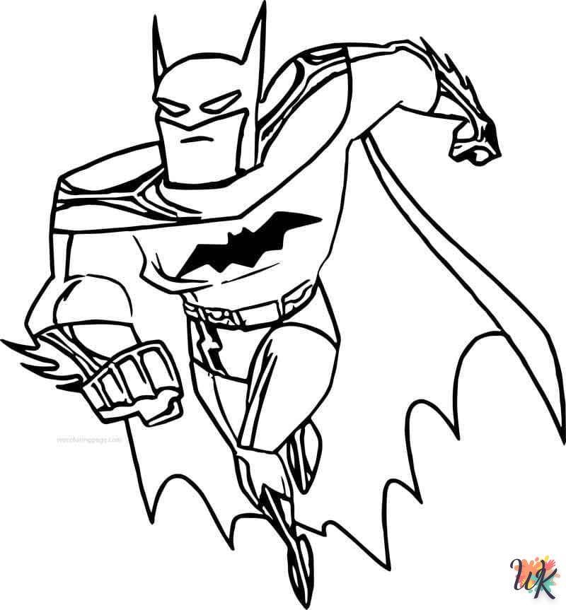 Dibujos para Colorear Batman 42