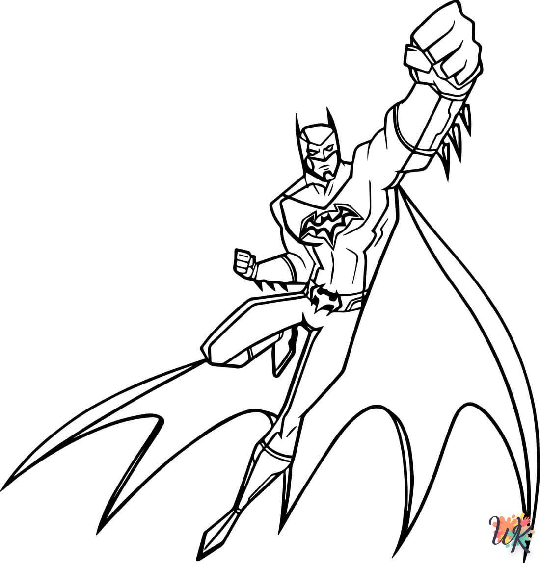 Dibujos para Colorear Batman 43