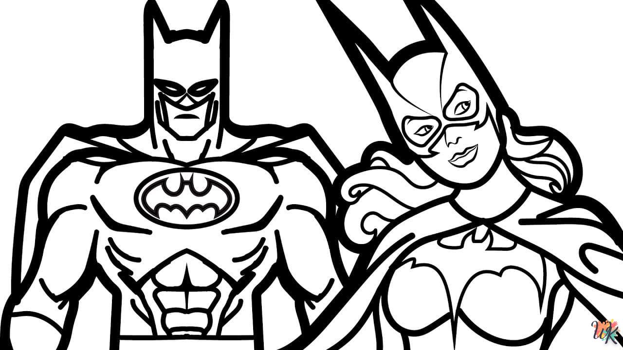 Dibujos para Colorear Batman 51