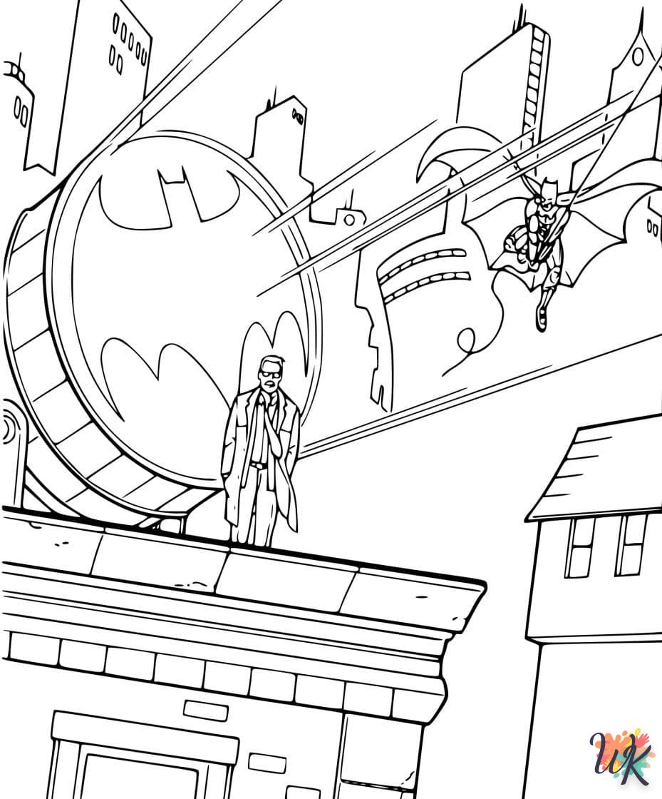 Dibujos para Colorear Batman 57