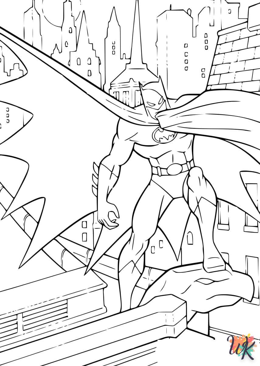 Dibujos para Colorear Batman 62