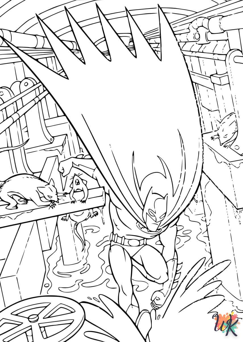 Dibujos para Colorear Batman 64