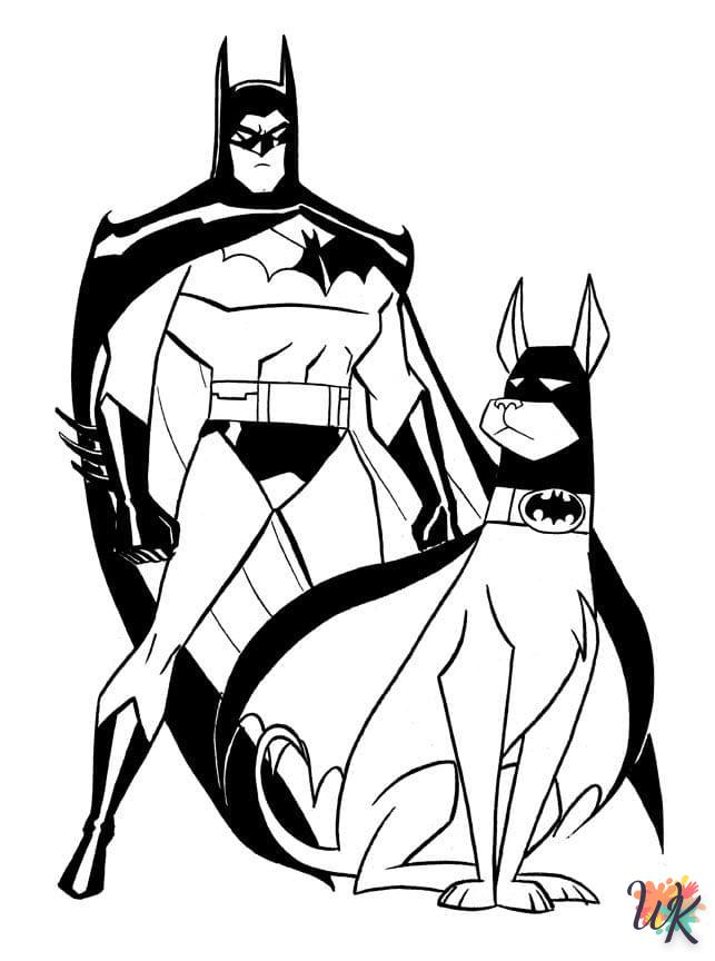 Dibujos para Colorear Batman 68