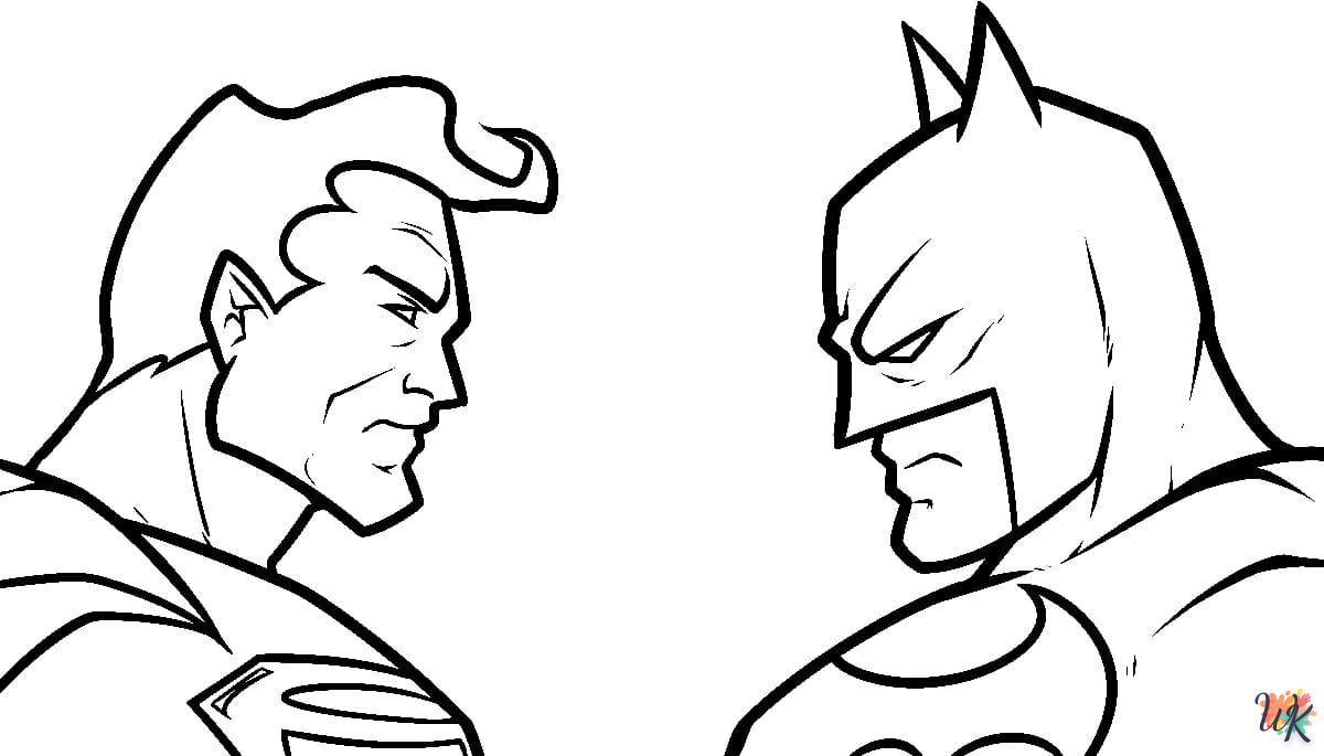Dibujos para Colorear Batman 7