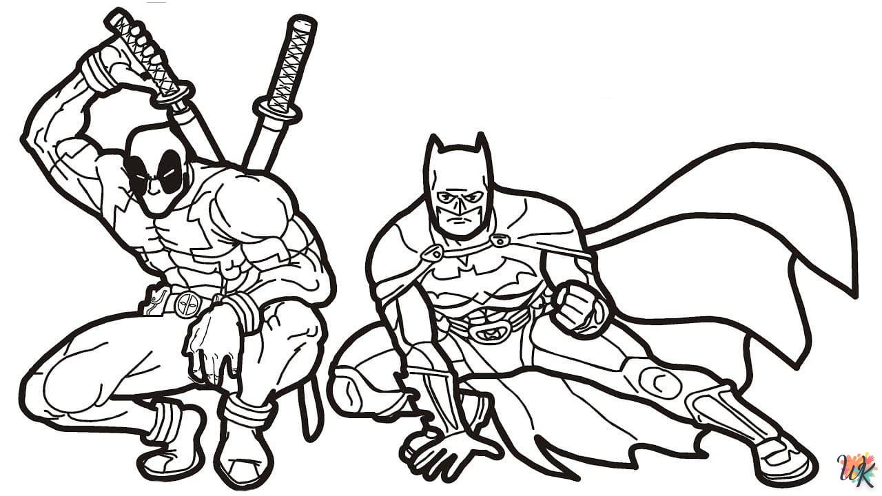 Dibujos para Colorear Batman 71