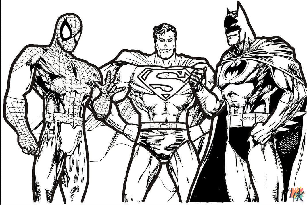 Dibujos para Colorear Batman 72