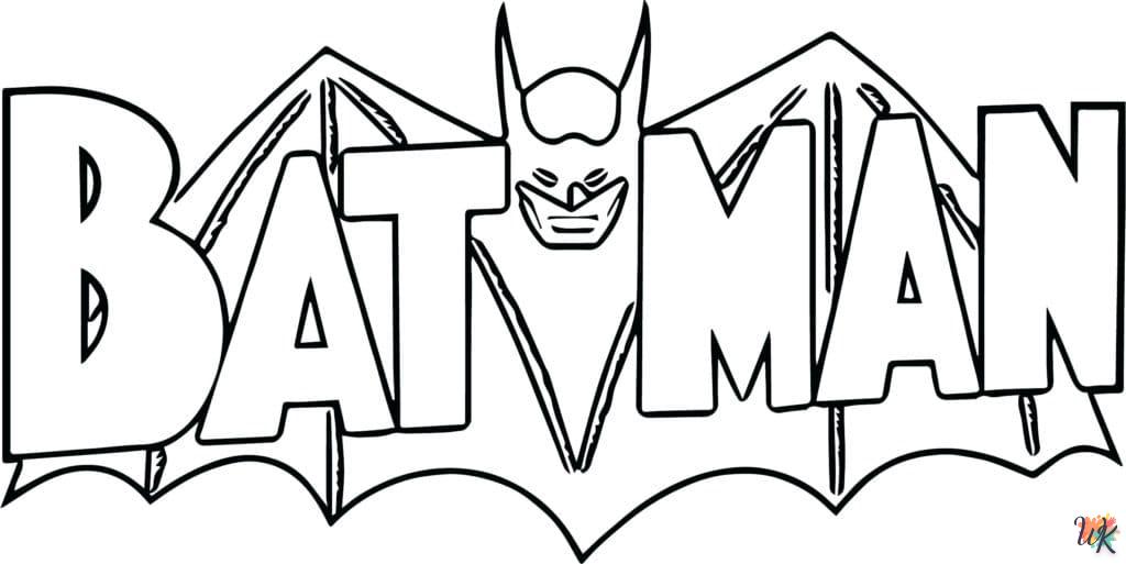 Dibujos para Colorear Batman 75