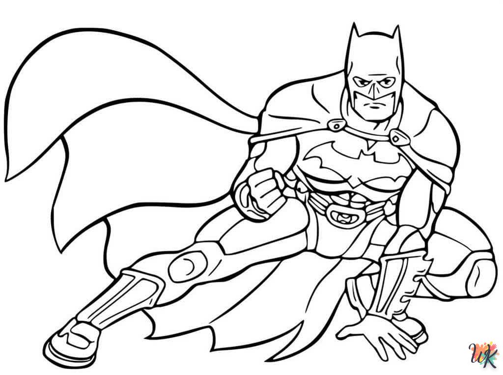 Dibujos para Colorear Batman 77