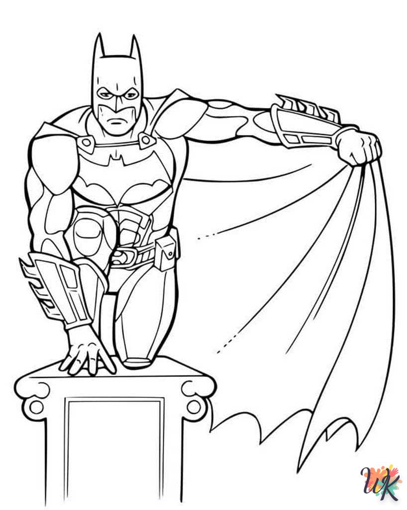 Dibujos para Colorear Batman 82
