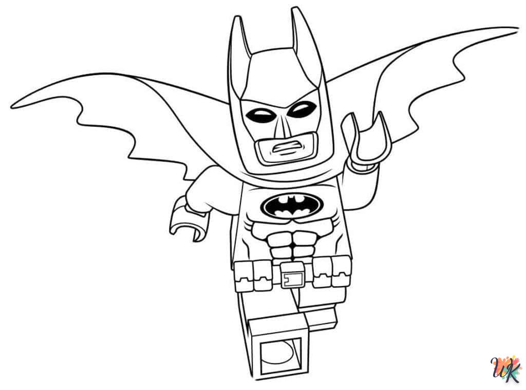 Dibujos para Colorear Batman 83