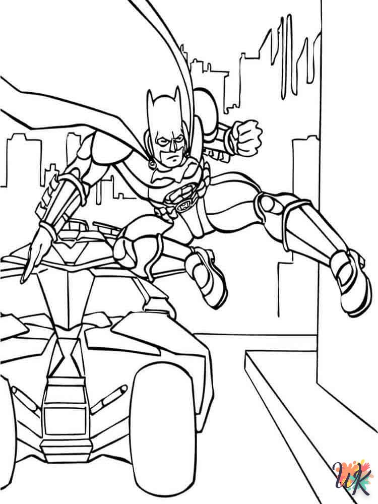 Dibujos para Colorear Batman 85