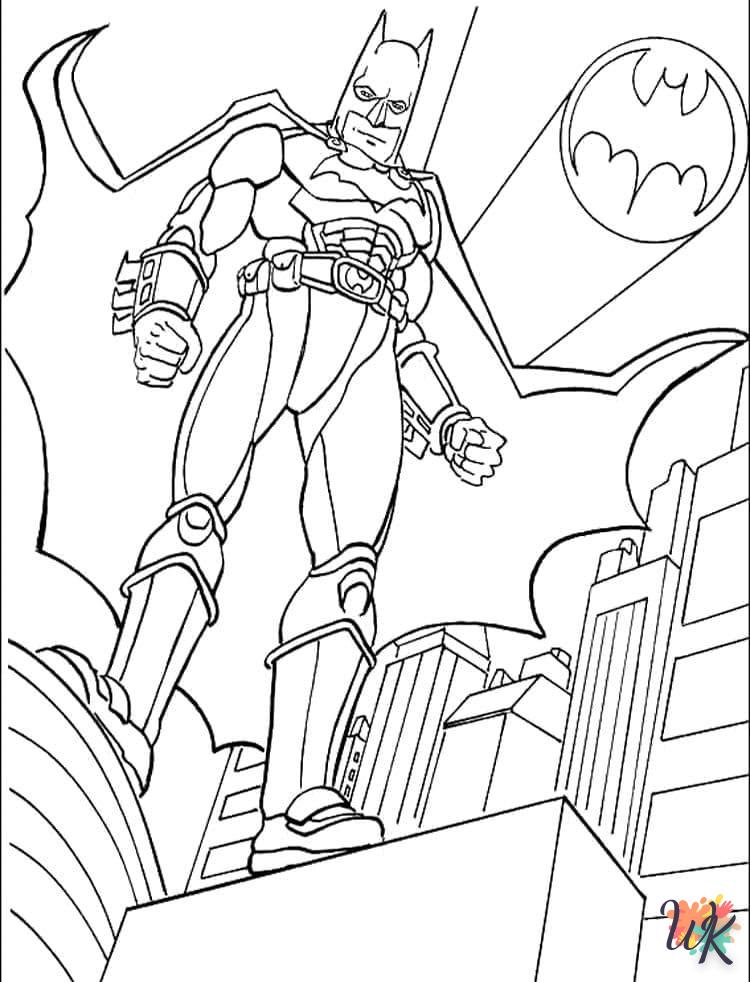 Dibujos para Colorear Batman 86