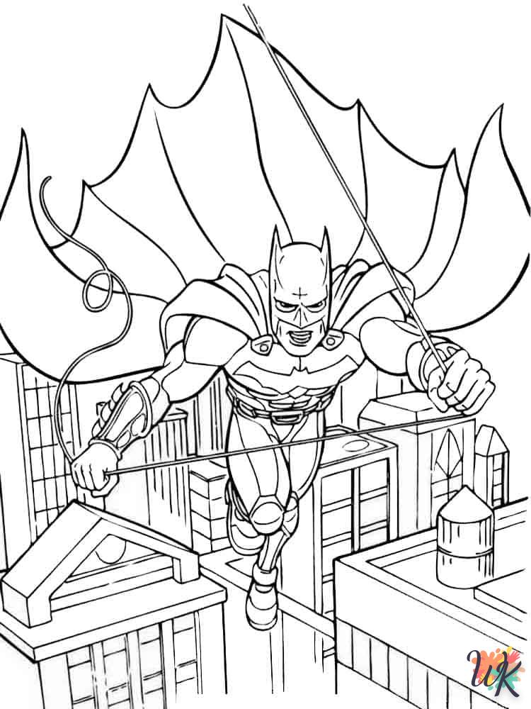 Dibujos para Colorear Batman 87