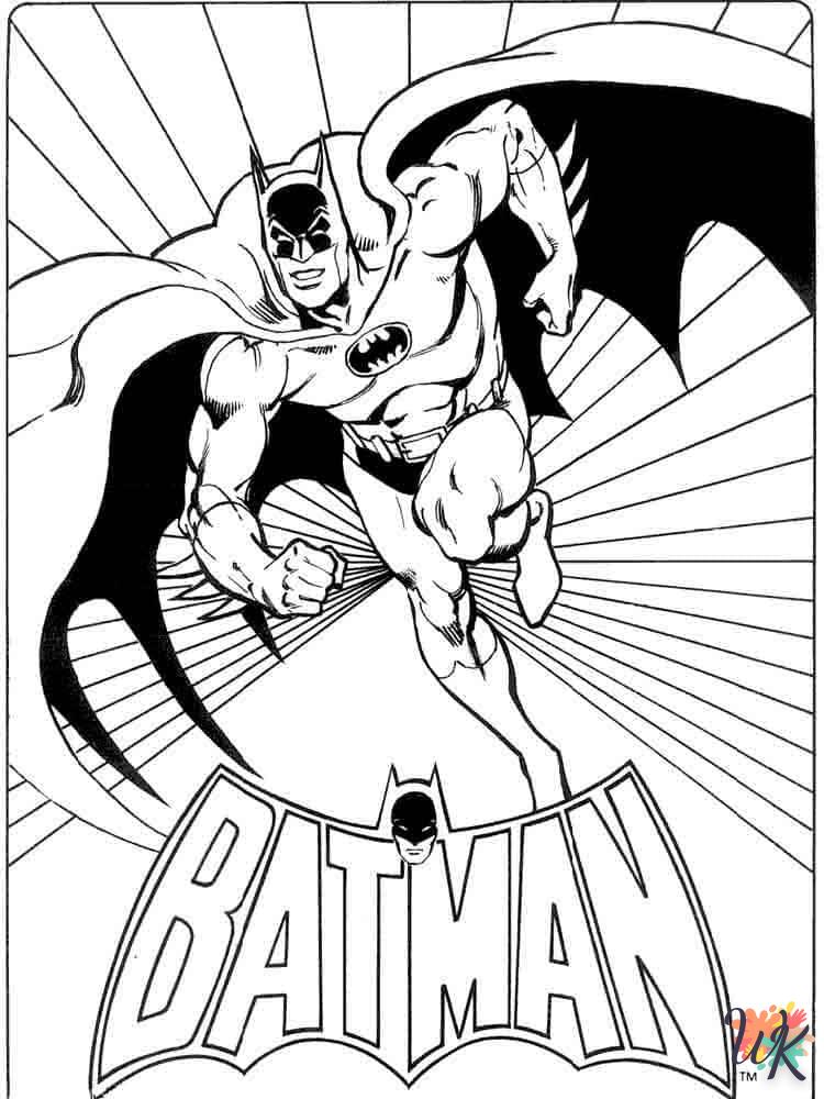 Dibujos para Colorear Batman 89