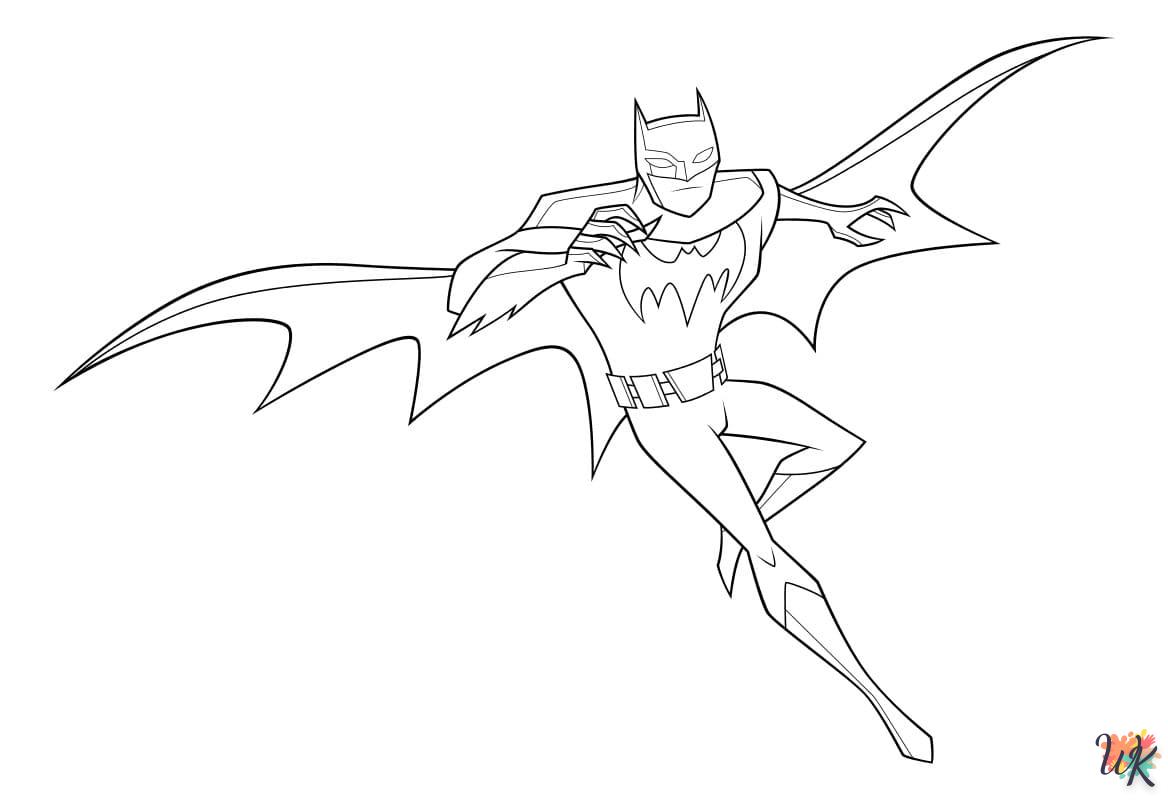 Dibujos para Colorear Batman 90