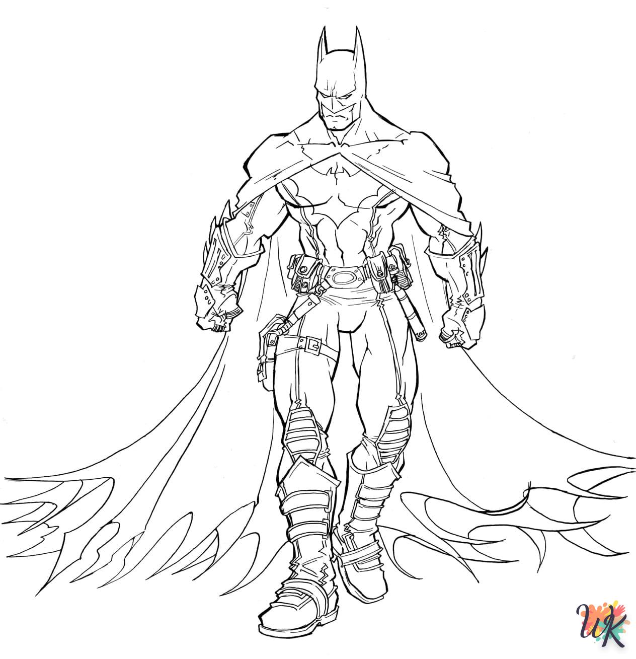 Dibujos para Colorear Batman 92
