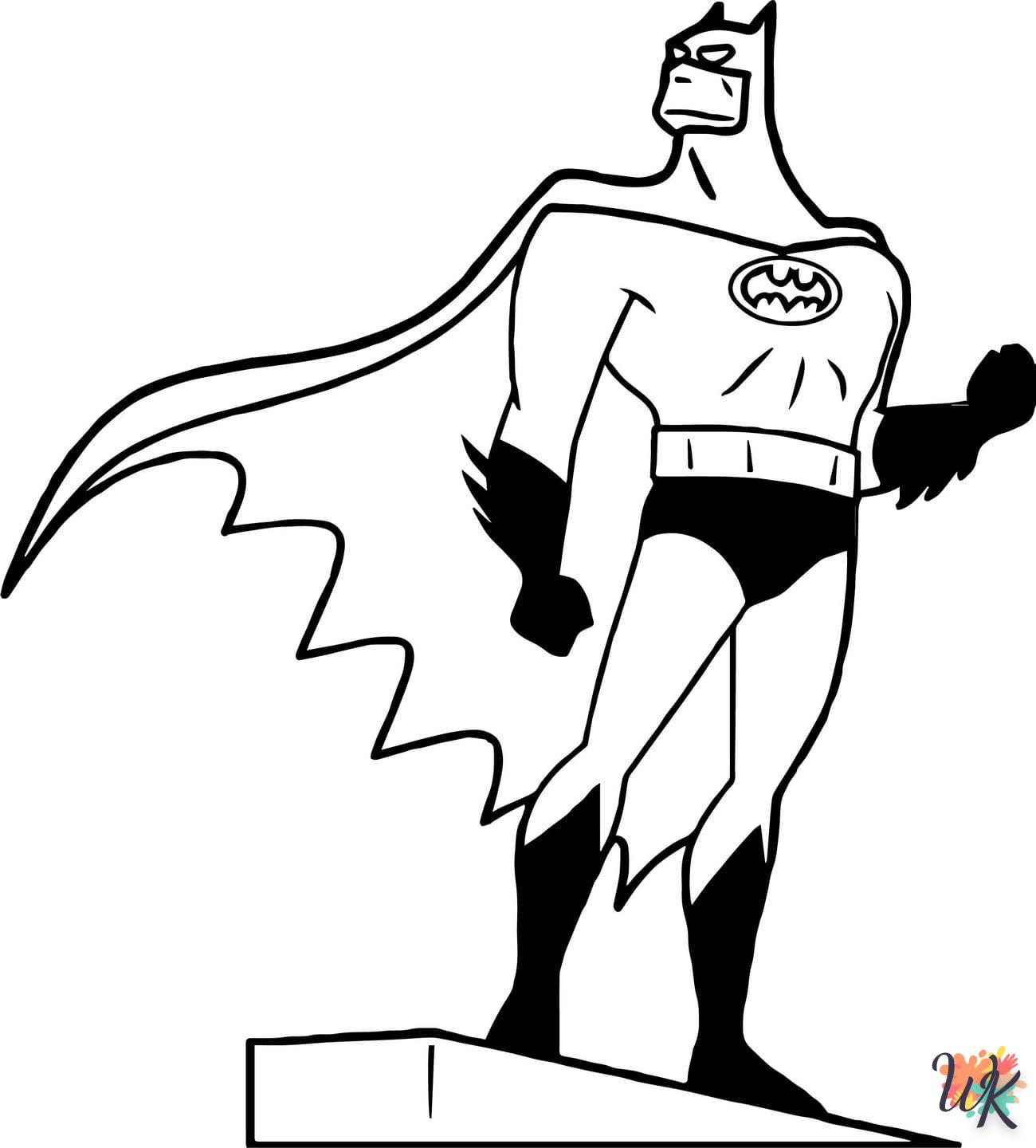Dibujos para Colorear Batman 94