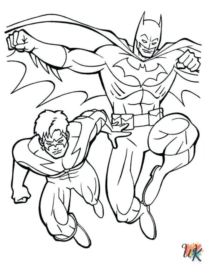 Dibujos para Colorear Batman 96