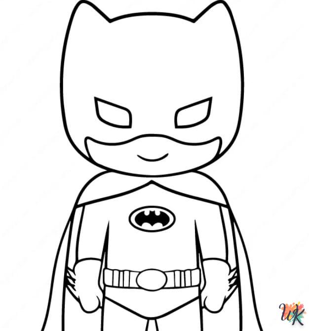 Dibujos para Colorear Batman 98