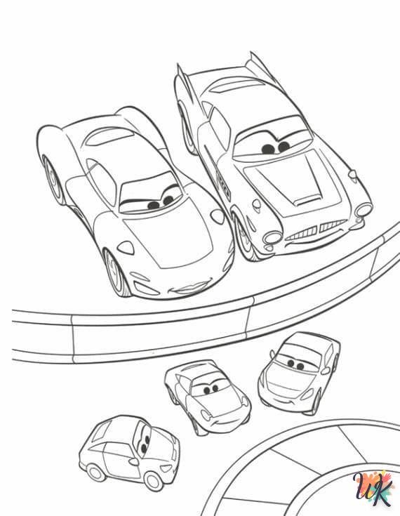 Dibujos para Colorear Cars 12