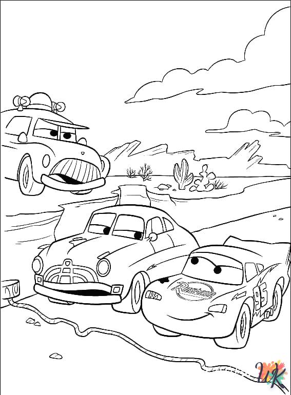 Dibujos para Colorear Cars 18