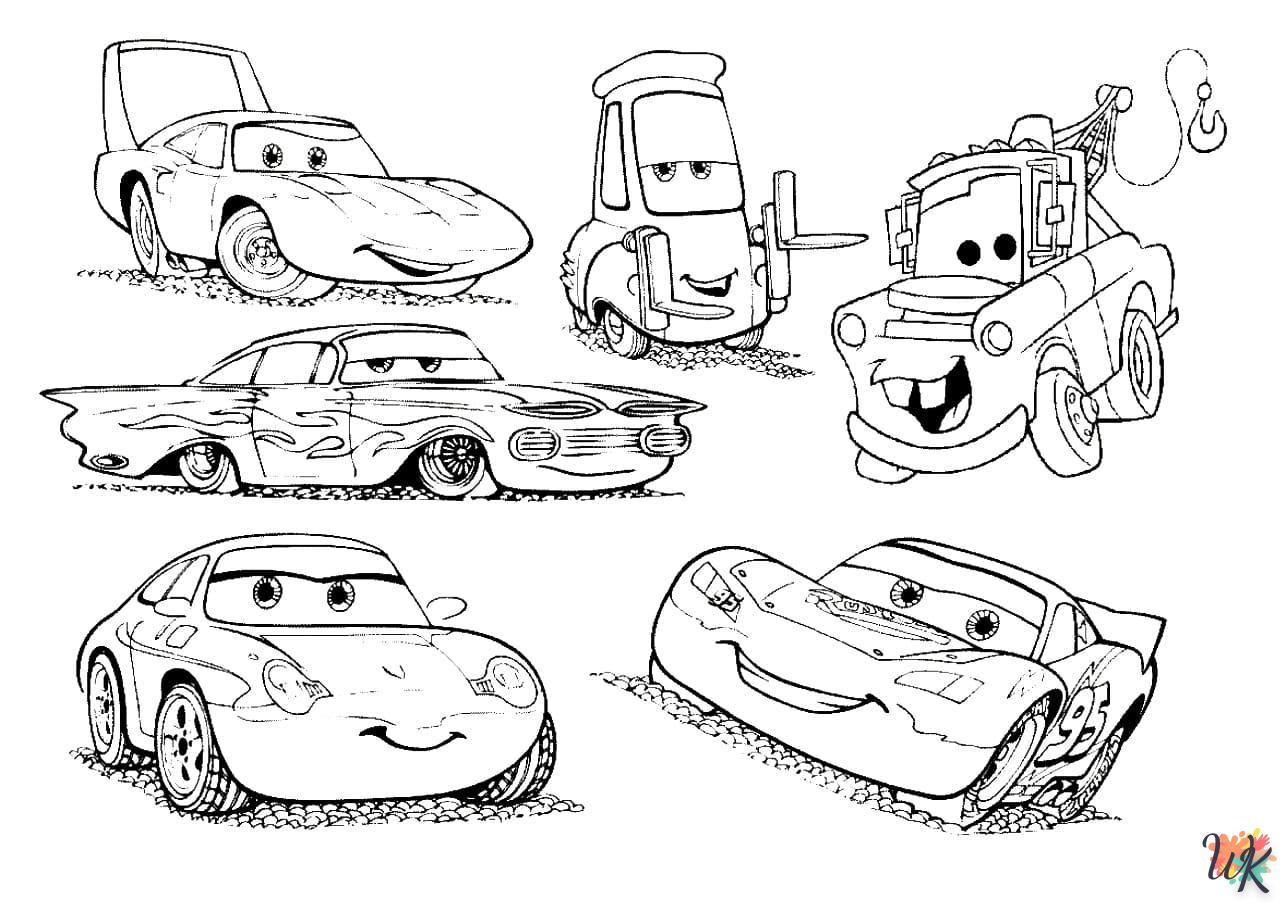 Dibujos para Colorear Cars 29