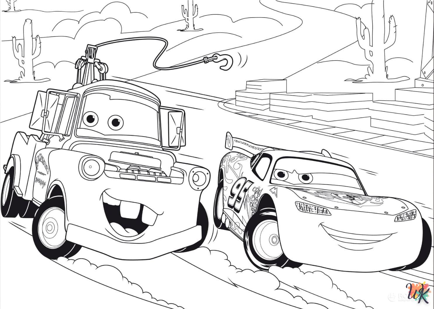 Dibujos para Colorear Cars 33