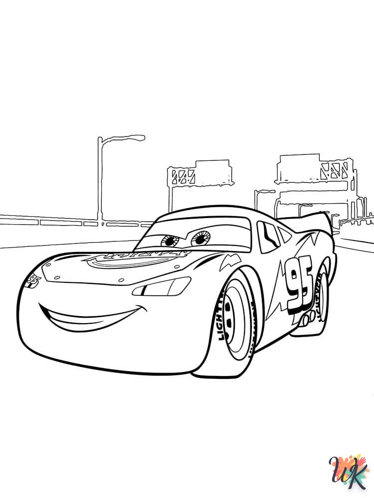 Dibujos para Colorear Cars 35