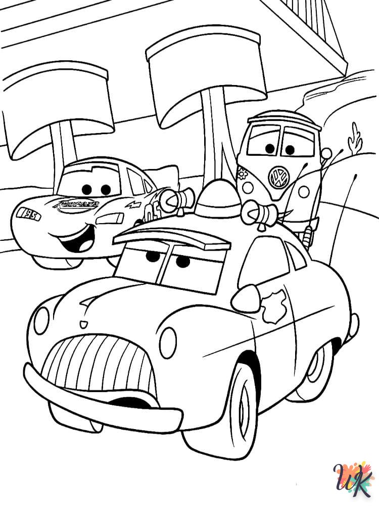 Dibujos para Colorear Cars 36
