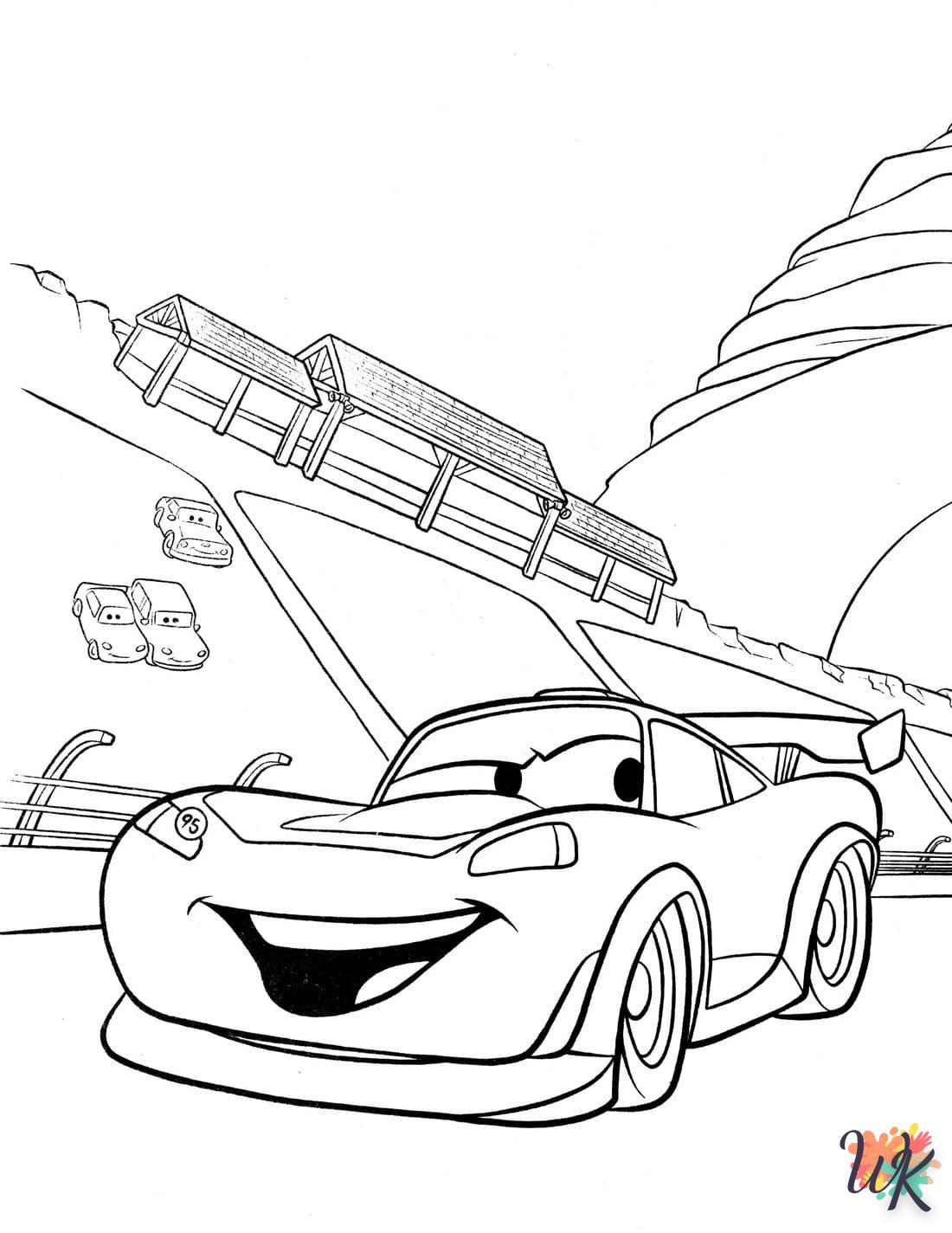 Dibujos para Colorear Cars 41