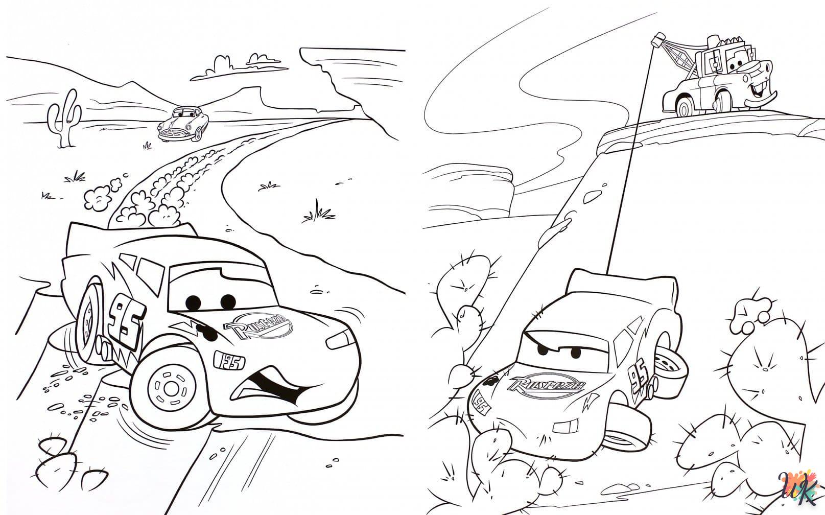 Dibujos para Colorear Cars 46