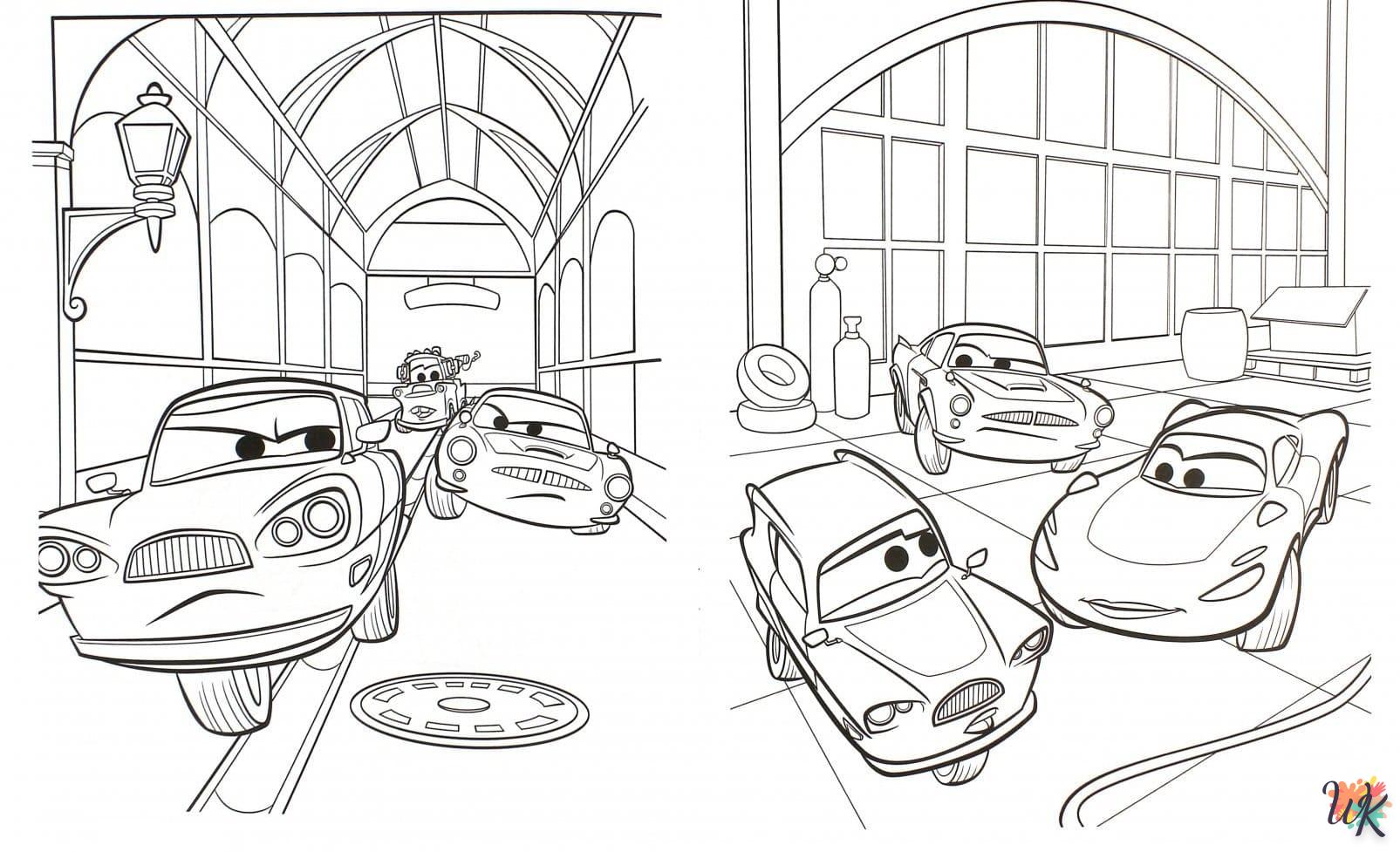 Dibujos para Colorear Cars 50