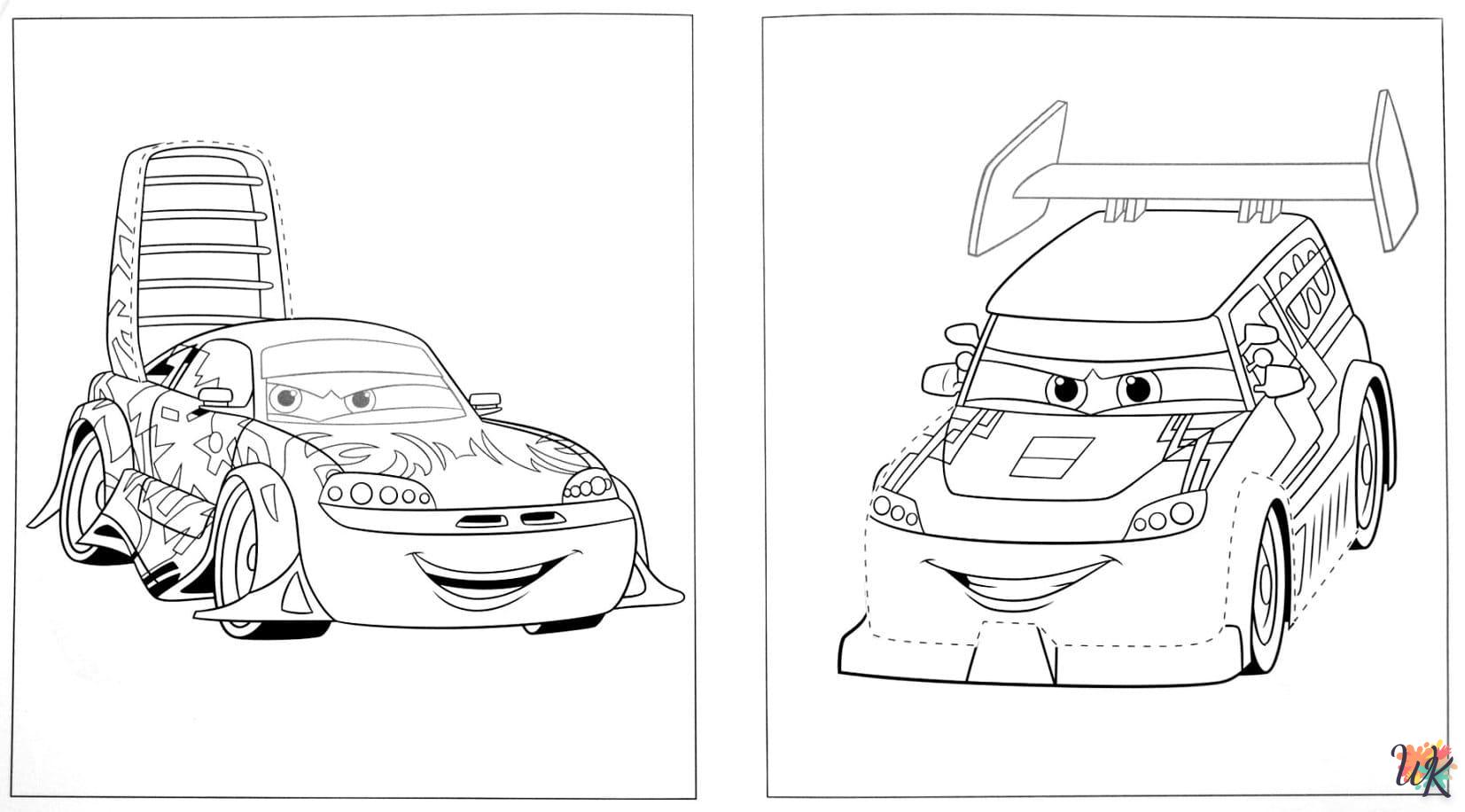 Dibujos para Colorear Cars 54
