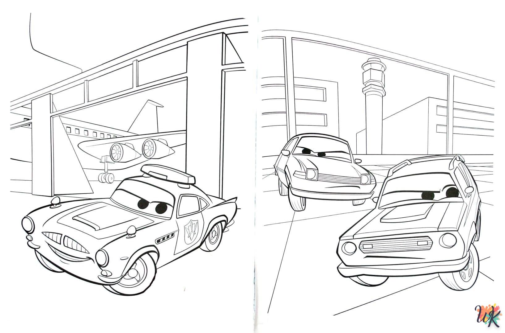 Dibujos para Colorear Cars 58