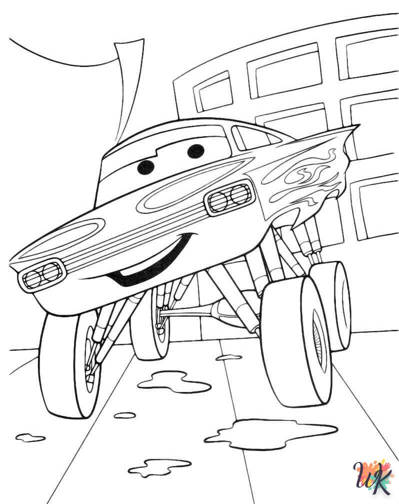 Dibujos para Colorear Cars 62