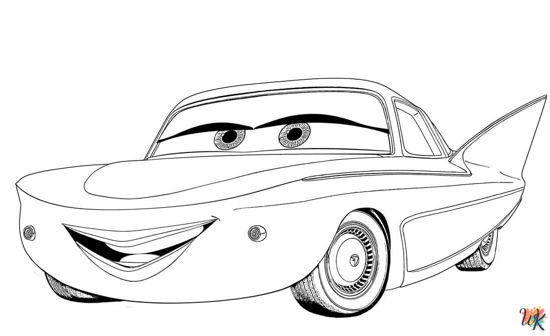 Dibujos para Colorear Cars 64