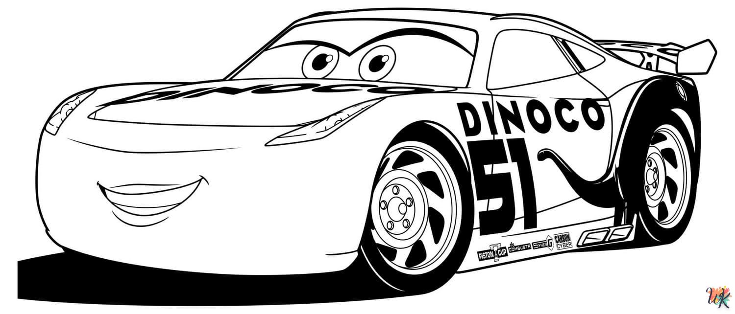 Dibujos para Colorear Cars 74