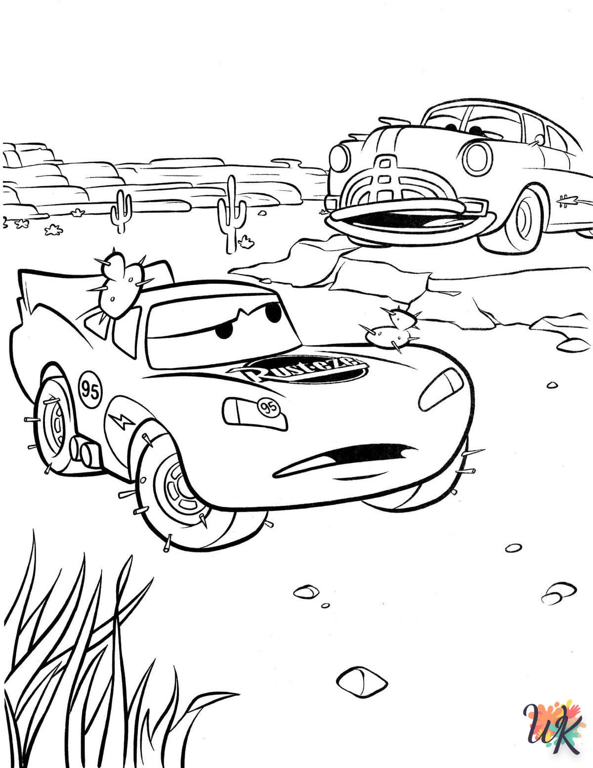 Dibujos para Colorear Cars 79