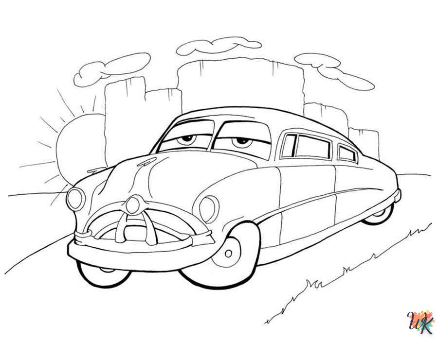 Dibujos para Colorear Cars 81