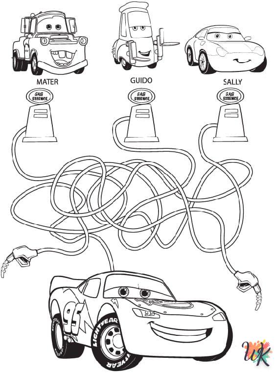 Dibujos para Colorear Cars 88