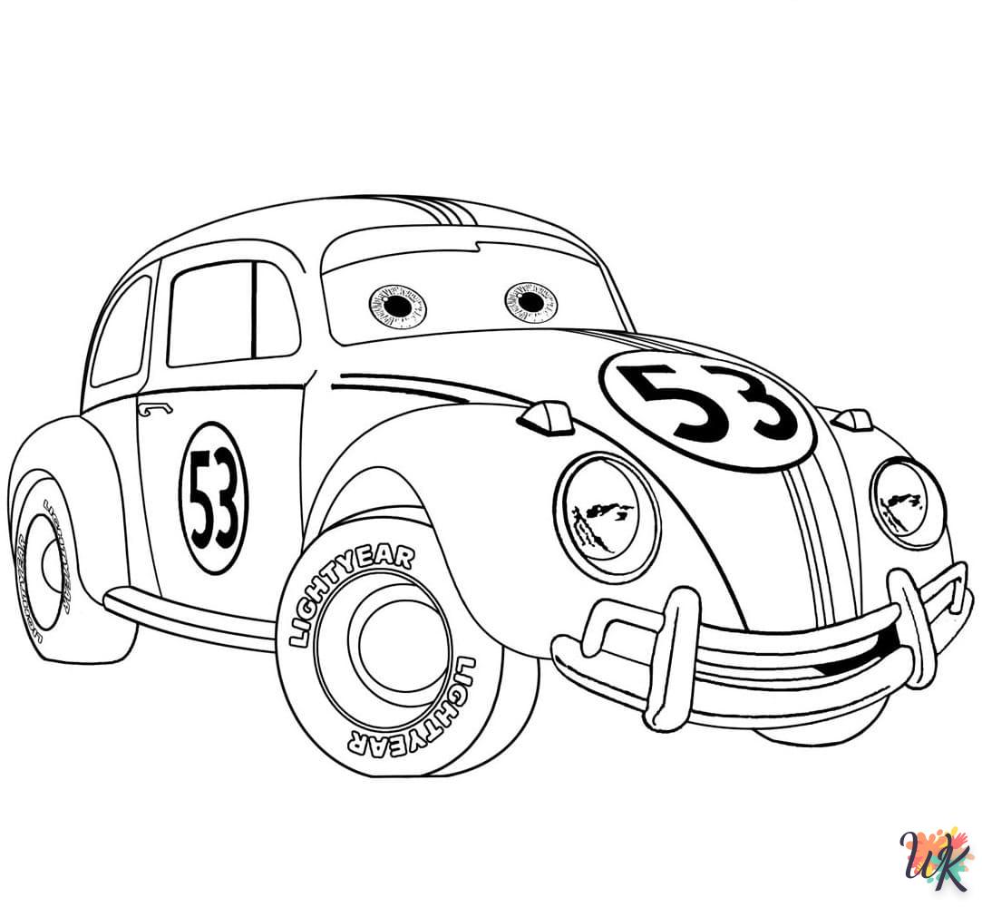 Dibujos para Colorear Cars 9