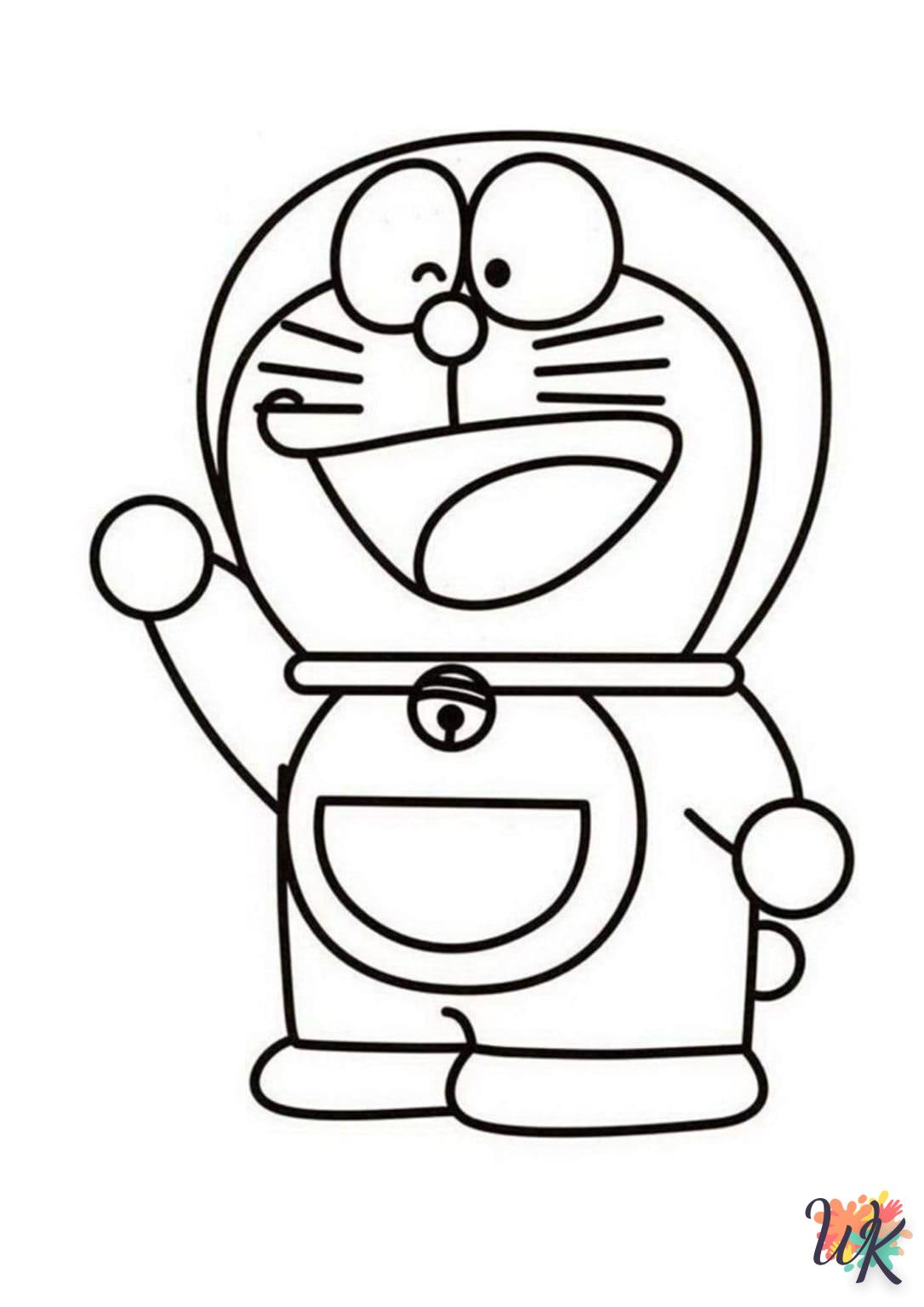 Dibujos para Colorear Doraemon 10