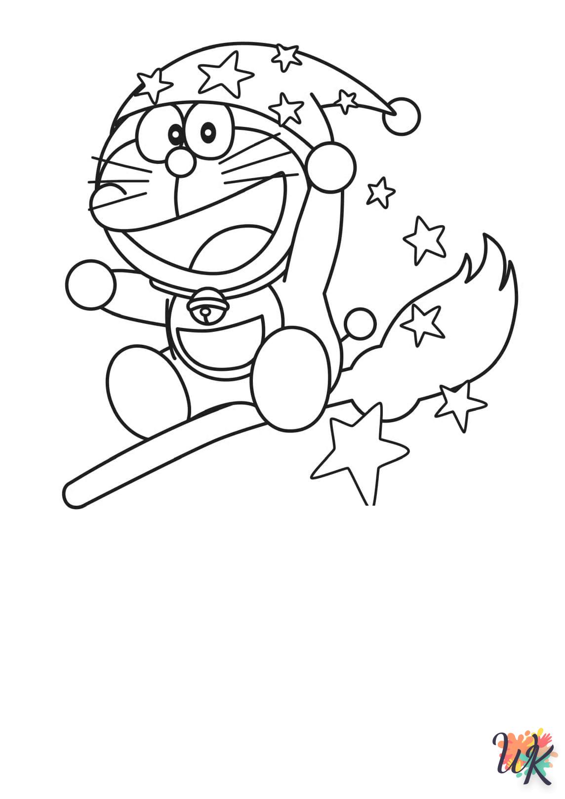 Dibujos para Colorear Doraemon 11