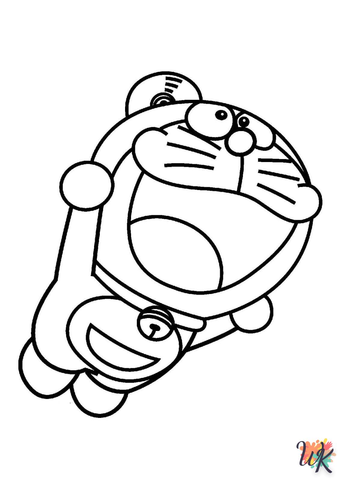 Dibujos para Colorear Doraemon 13