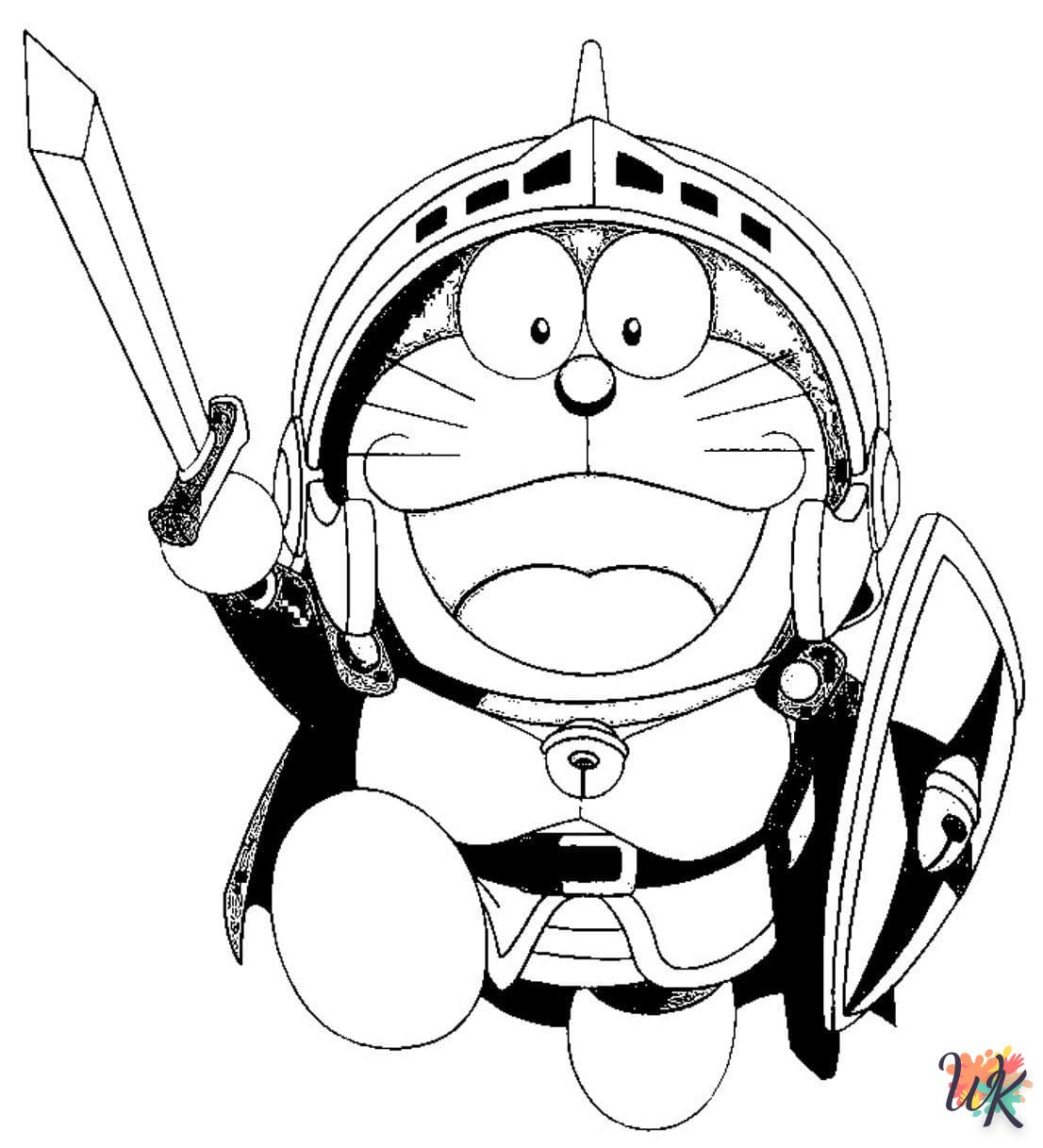 Dibujos para Colorear Doraemon 14