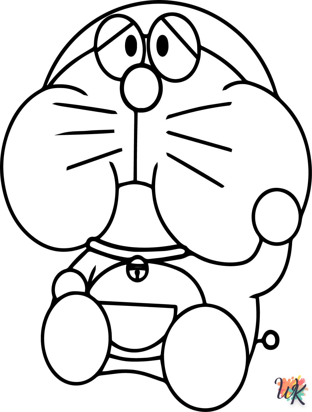 Dibujos para Colorear Doraemon 15