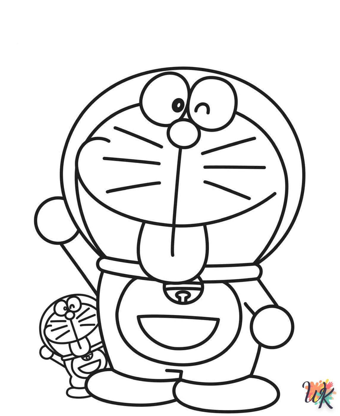 Dibujos para Colorear Doraemon 2