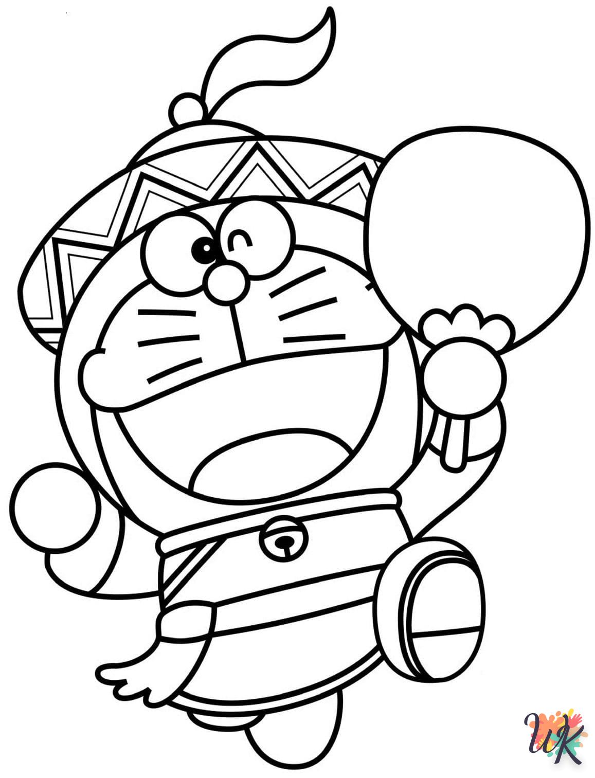Dibujos para Colorear Doraemon 21